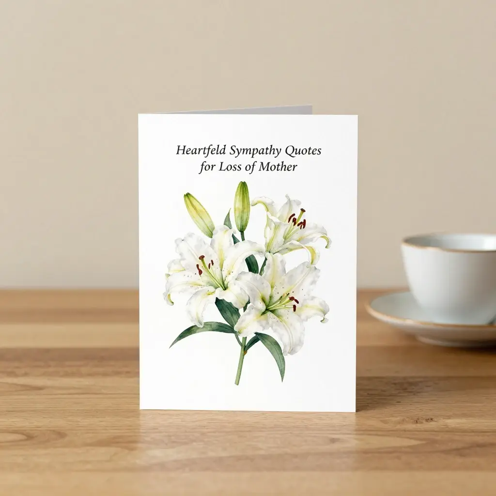 sympathy quotes for loss of mother