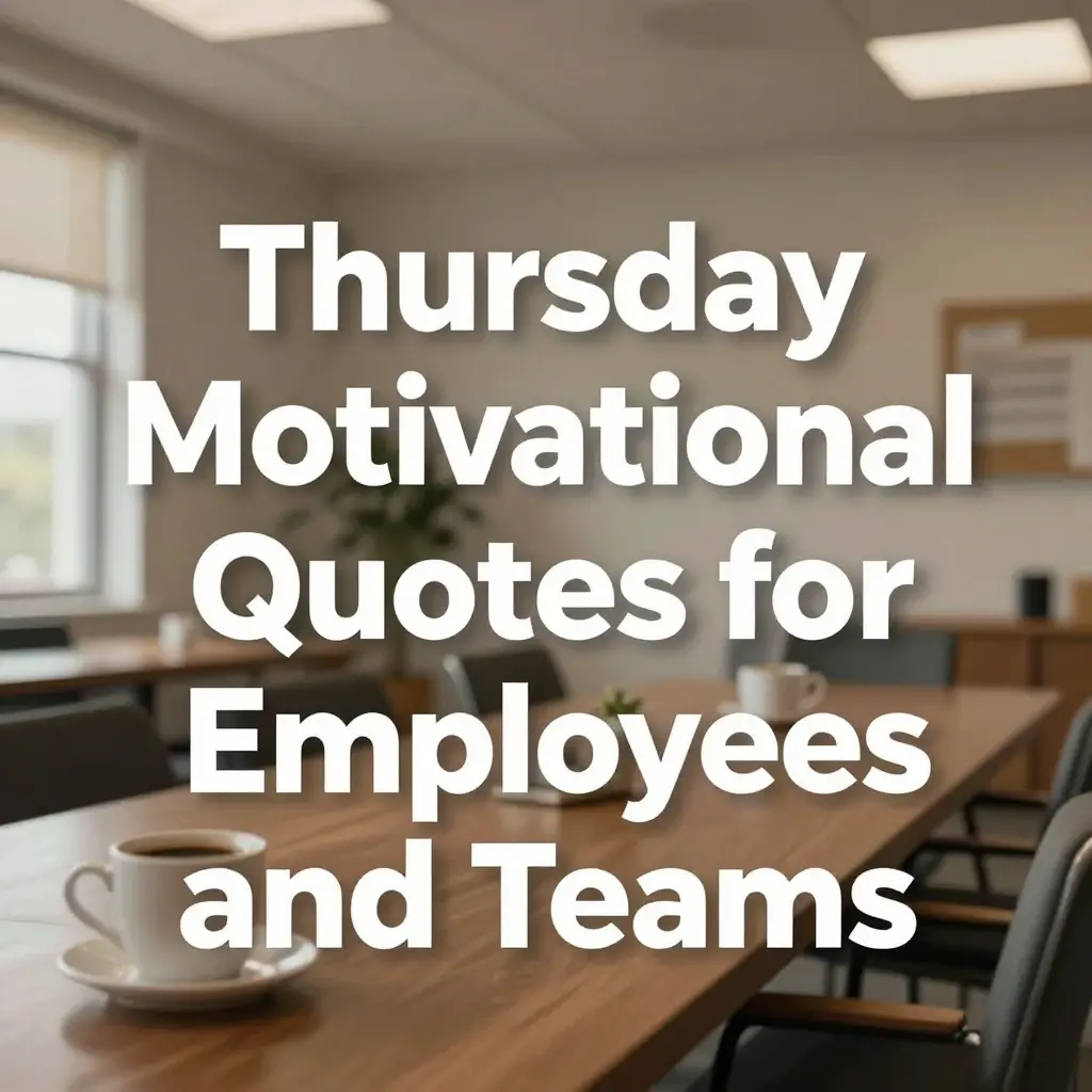 thursday motivational quotes for work