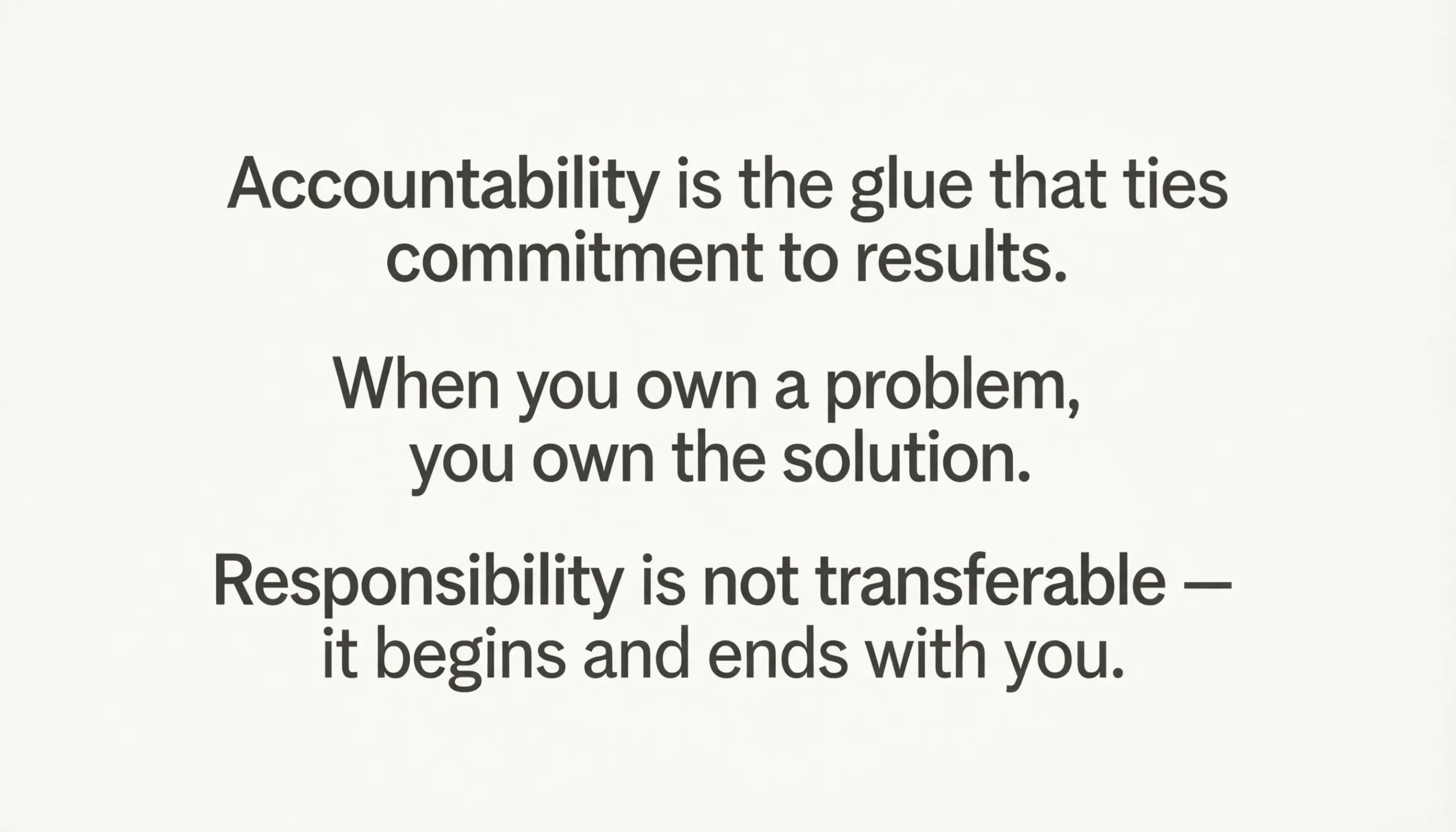 accountability quotes