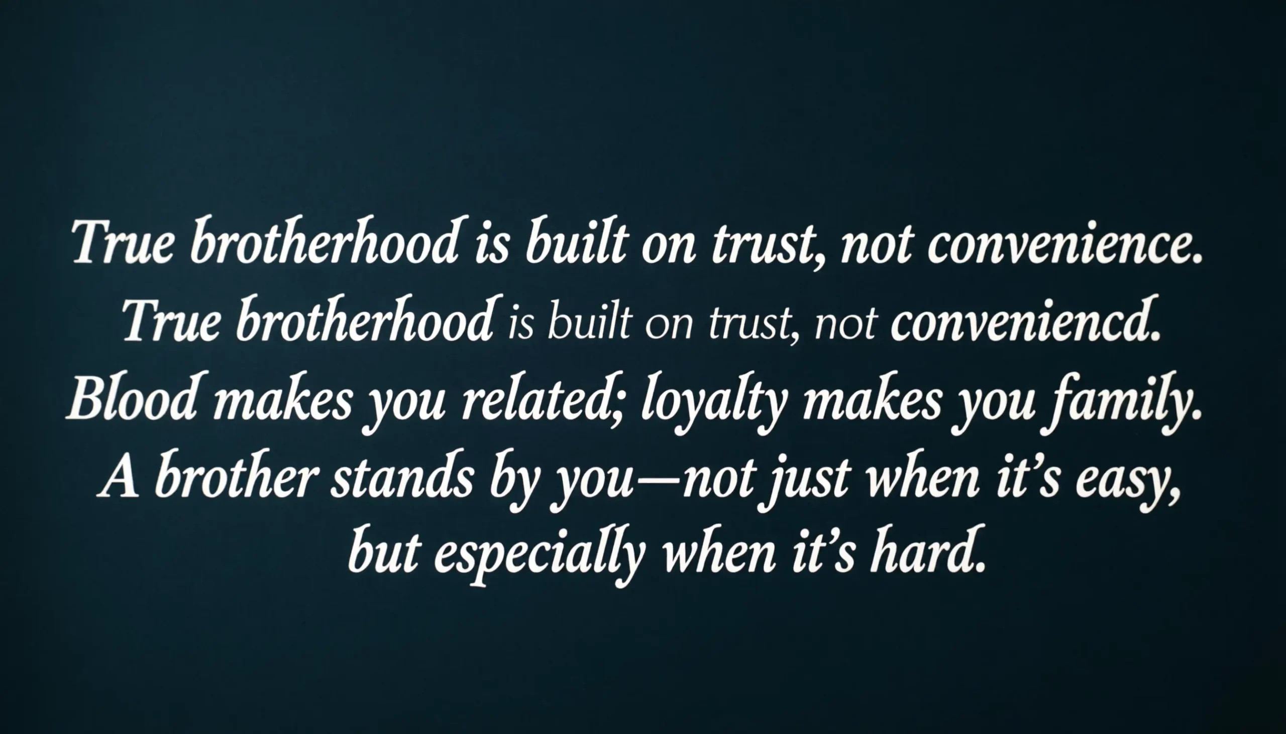brotherhood quotes