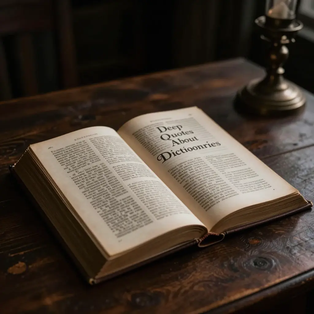 quotes about dictionaries