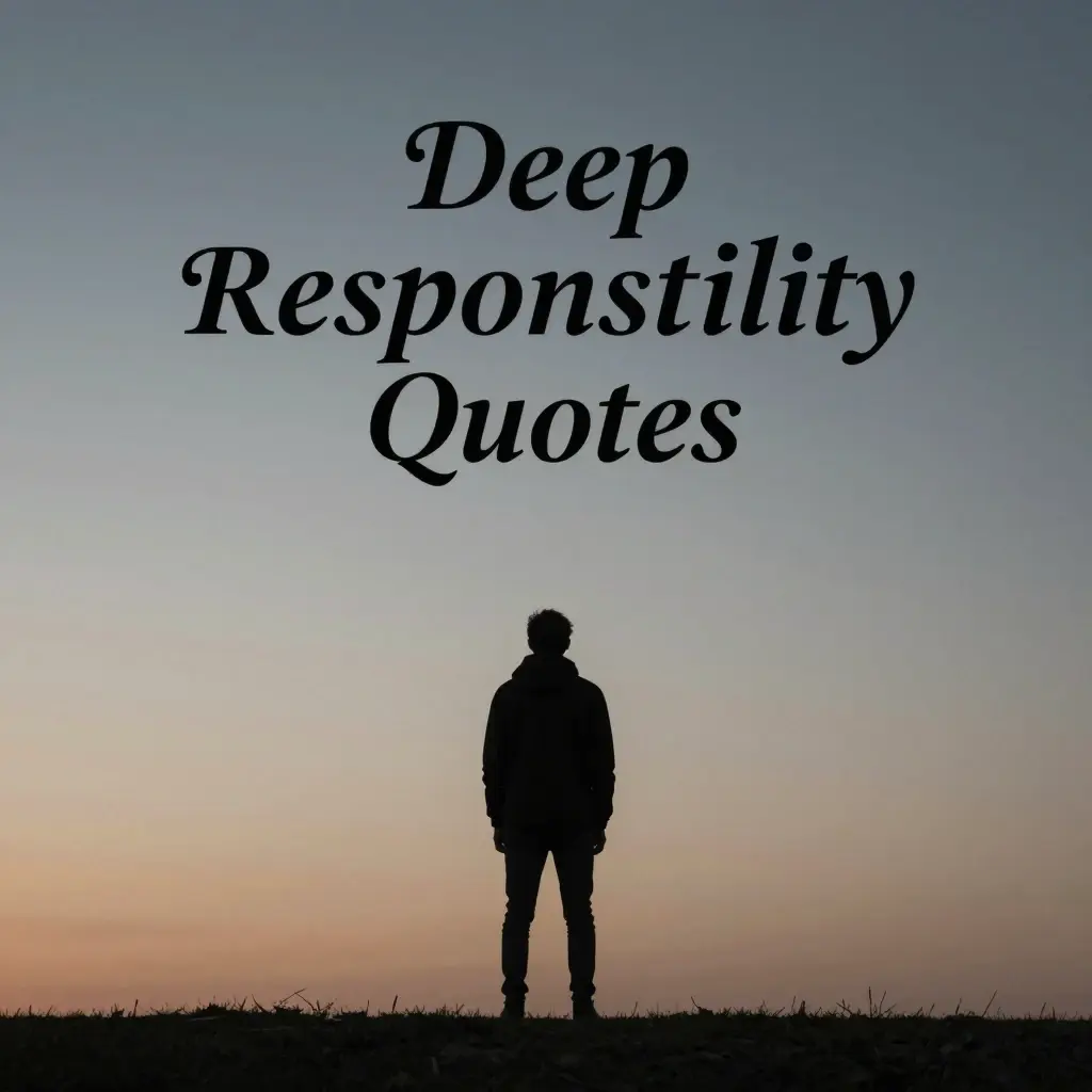responsibility quotes