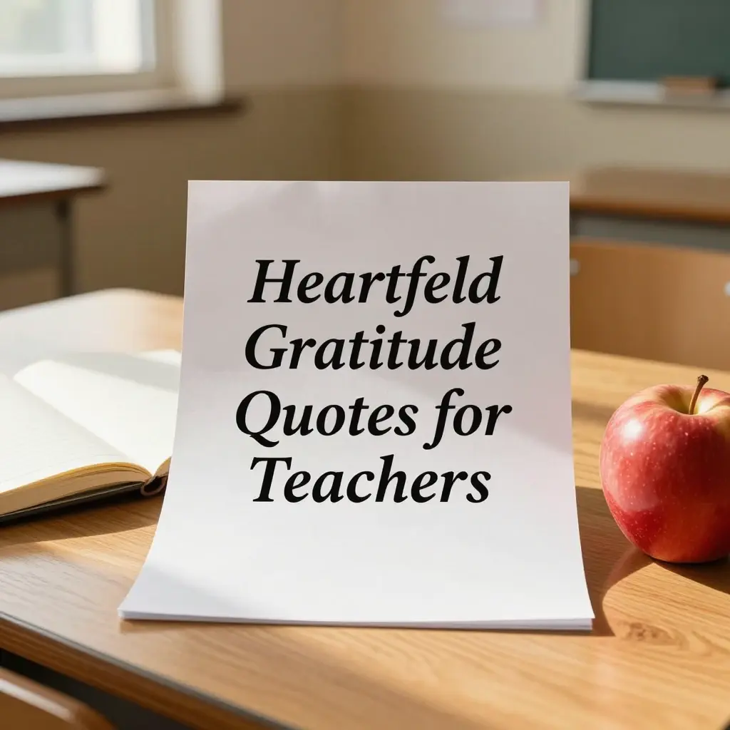 gratitude quotes to teachers