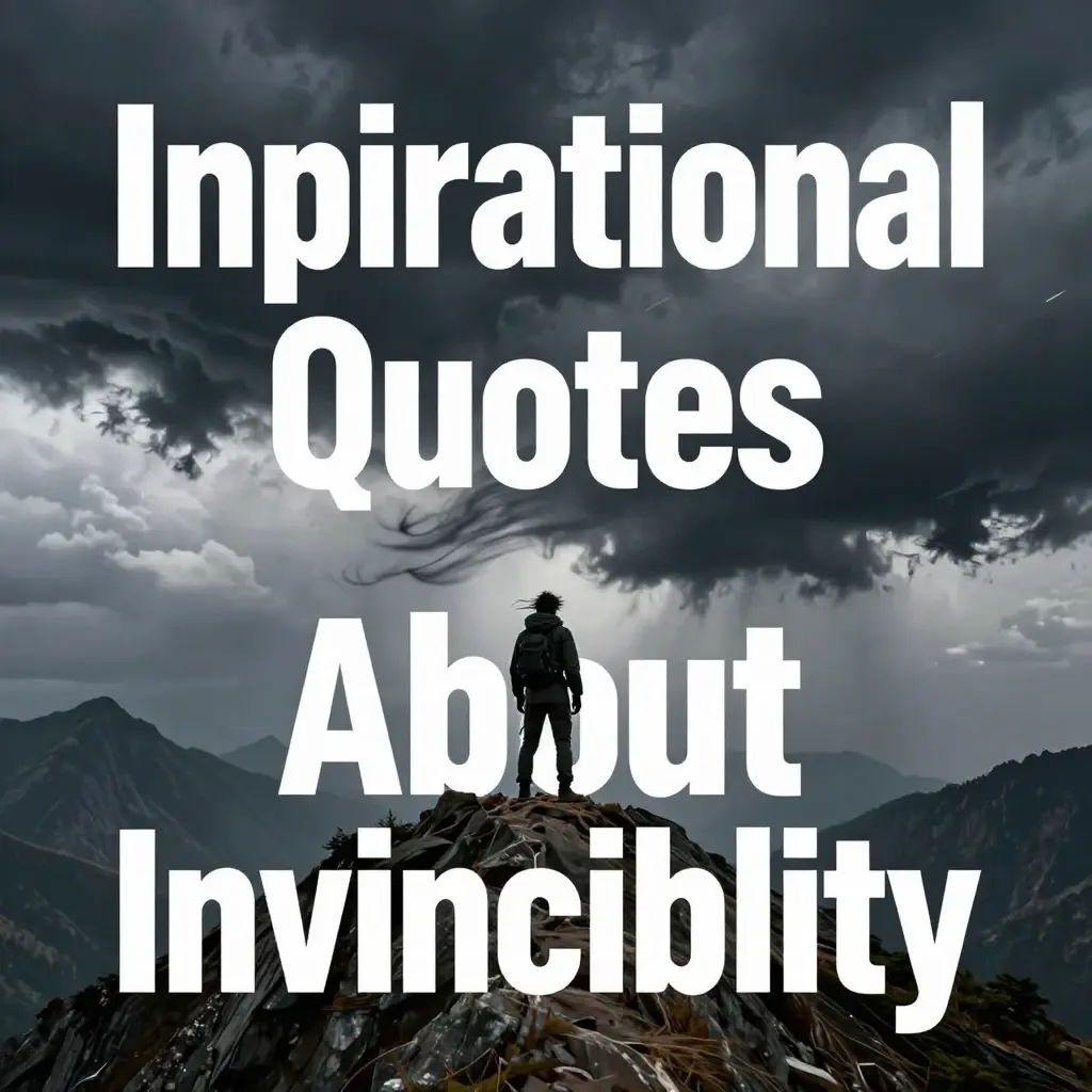 quotes about invincibility