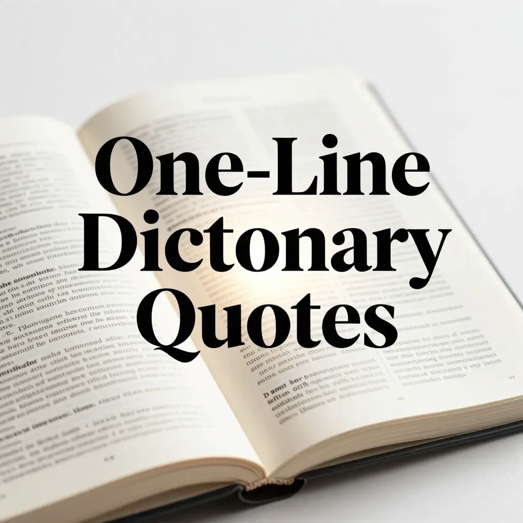 quotes about dictionaries
