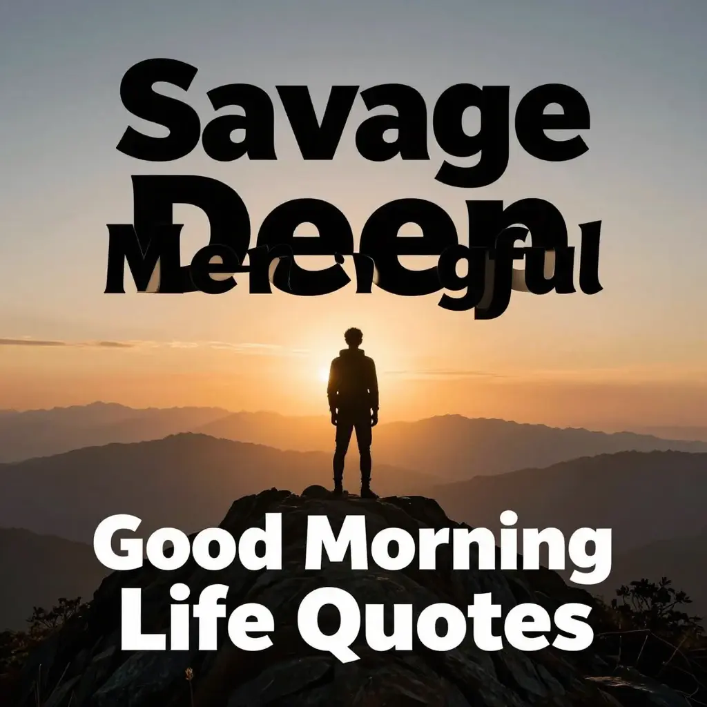 deep meaningful good morning life quotes
