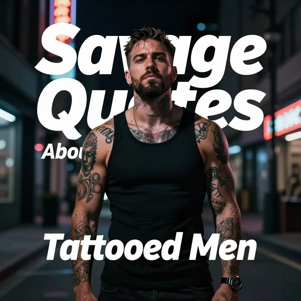 quotes about tattooed men