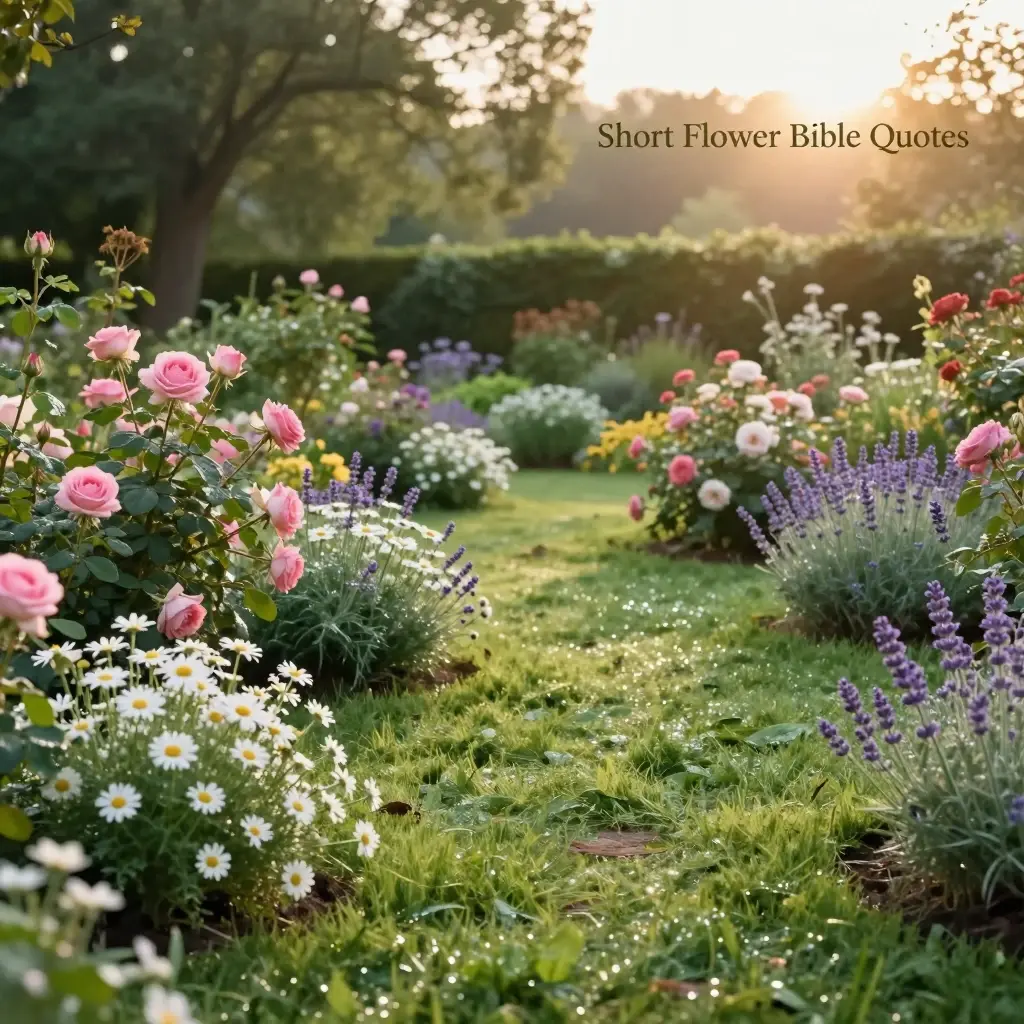 flower bible quotes