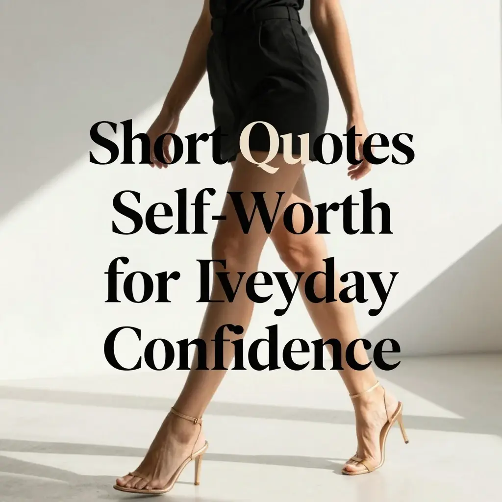 short quotes about self-worth