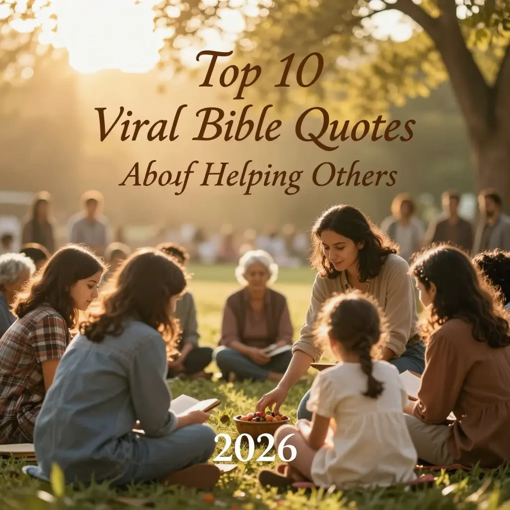 bible quotes about helping others