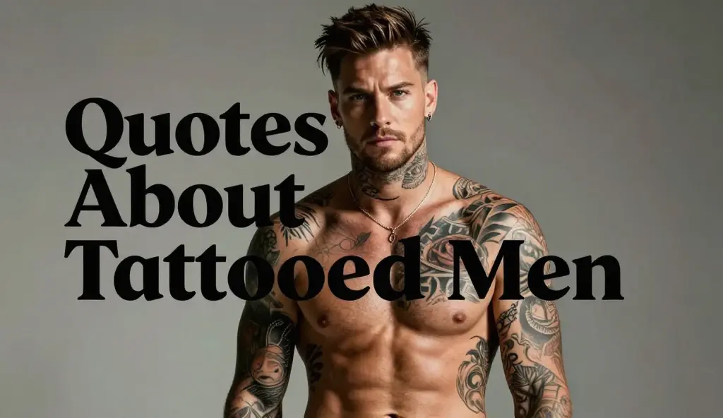 quotes about tattooed men