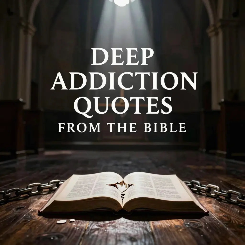 addiction quotes from the bible
