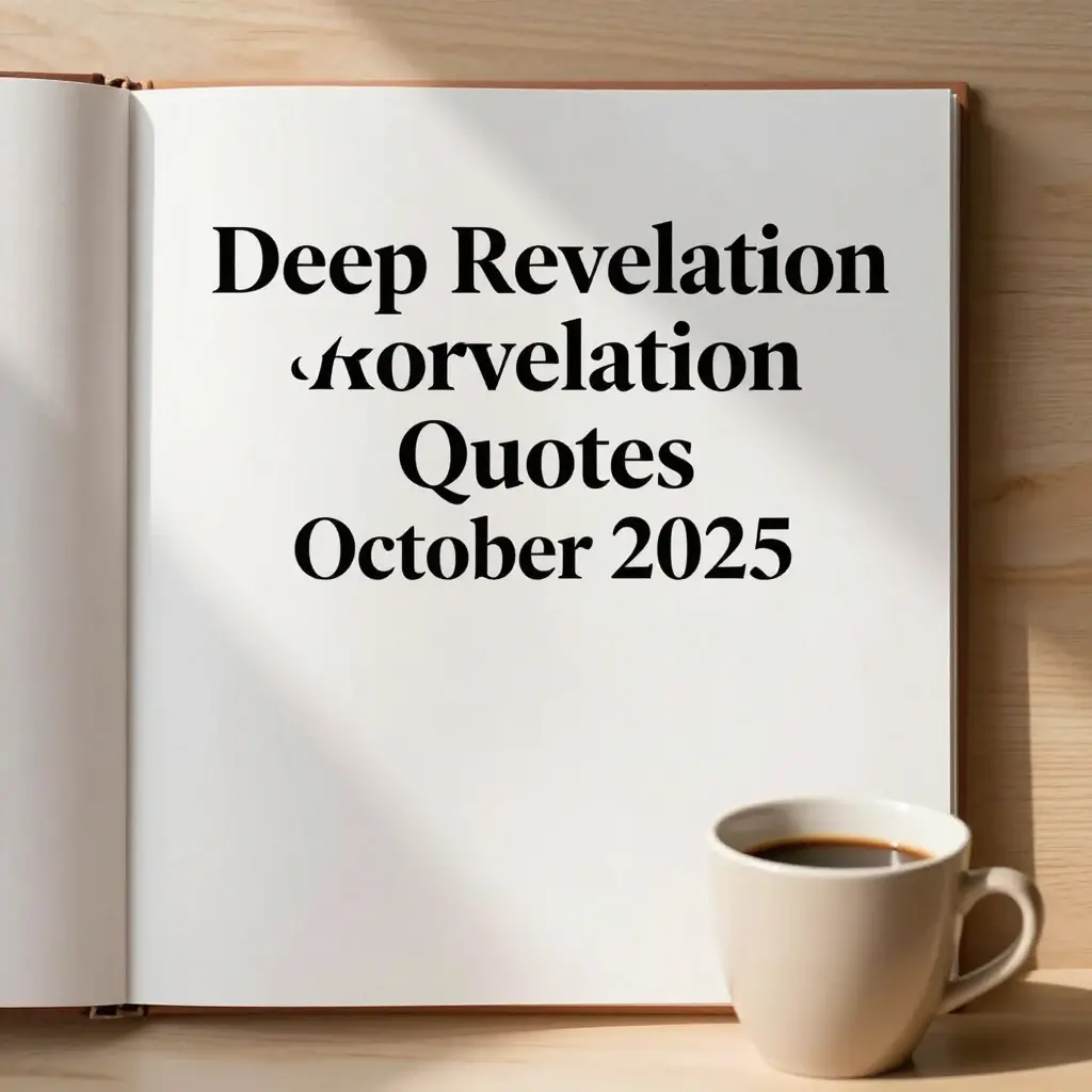 quotes on revelaton from october 2025 conference
