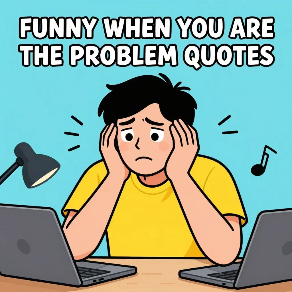 when you are the problem but cant fix it quotes