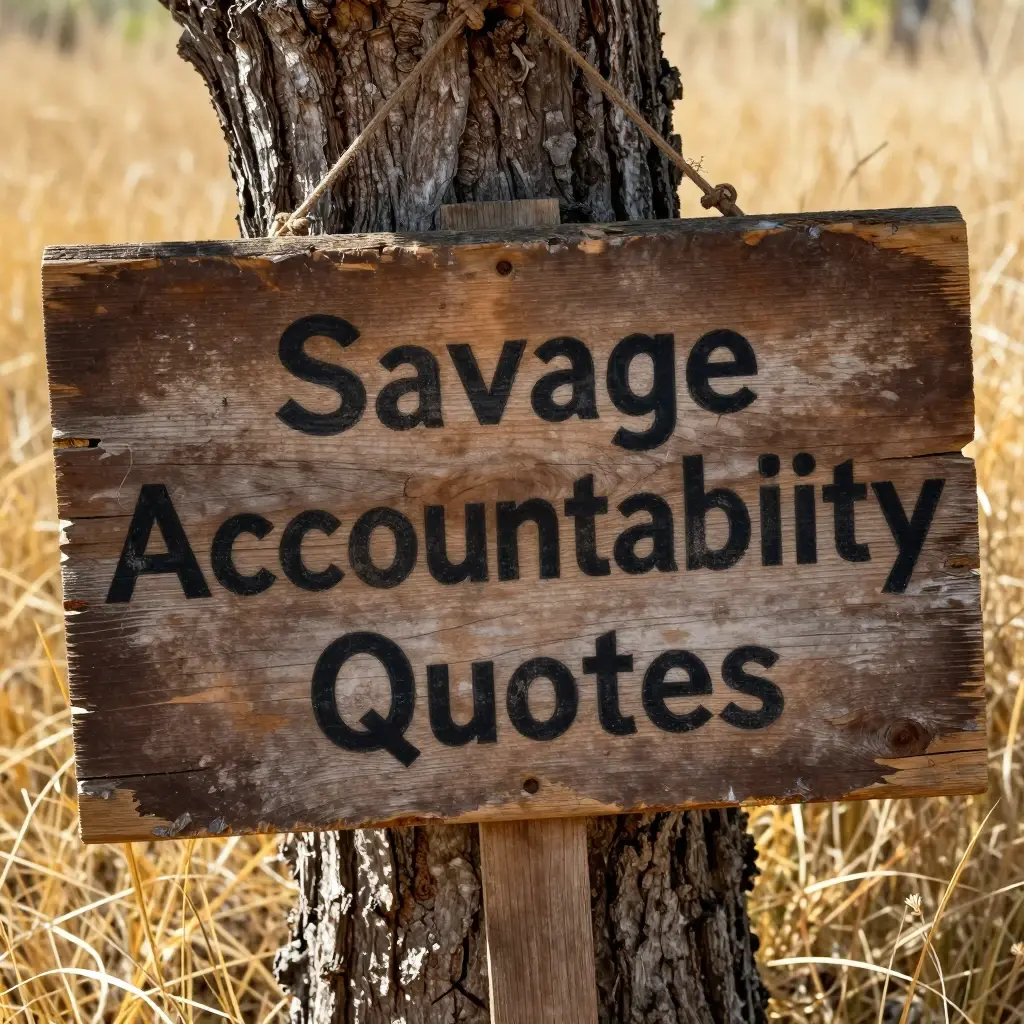 Accountability Quotes for Success