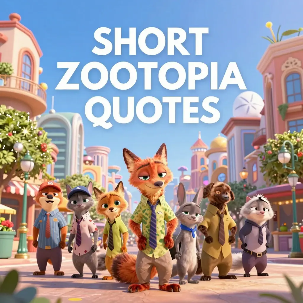zootopia 2 2025 quotes