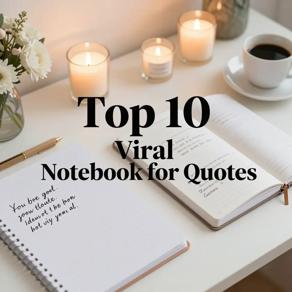 notebook for quotes