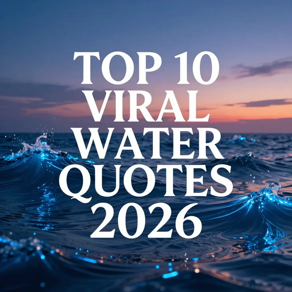 water quotes