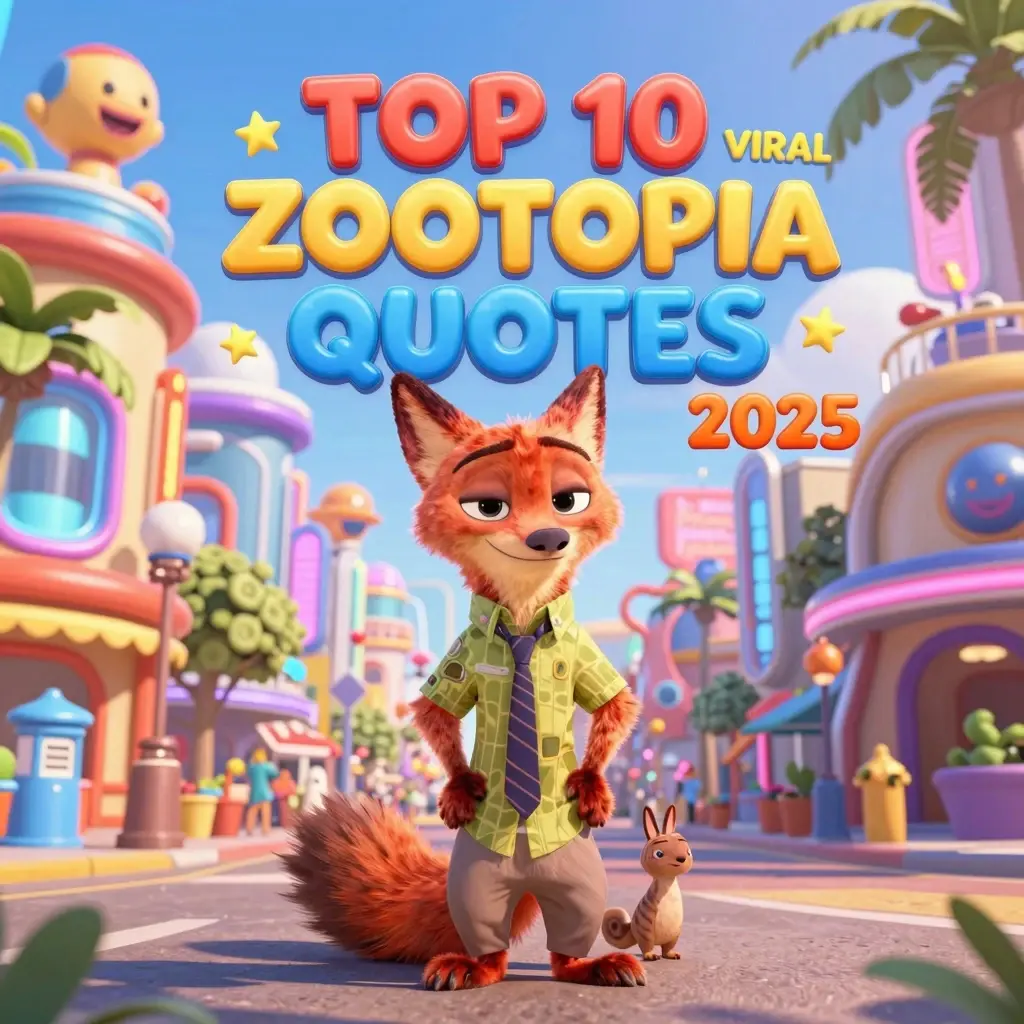 zootopia 2 2025 quotes
