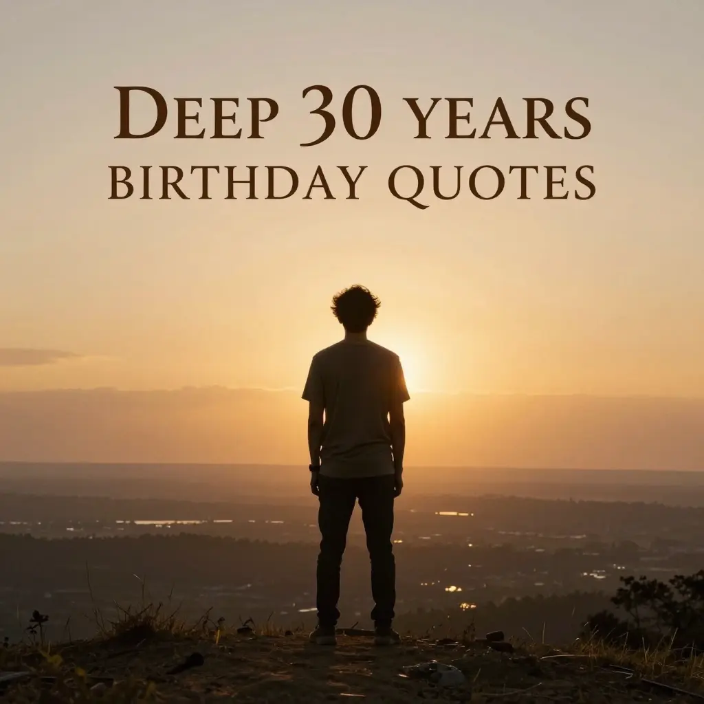 30 years birthday quotes