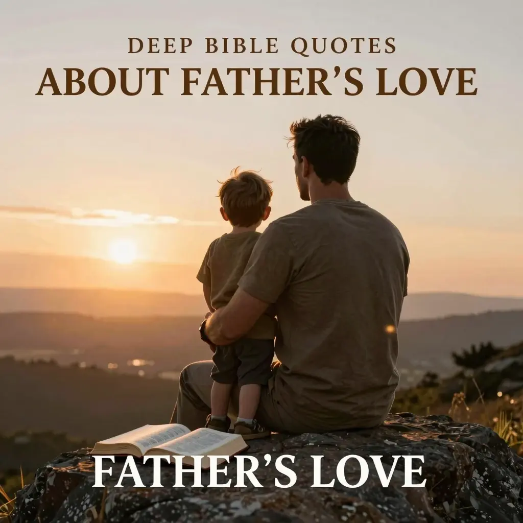 bible quotes about fathers love