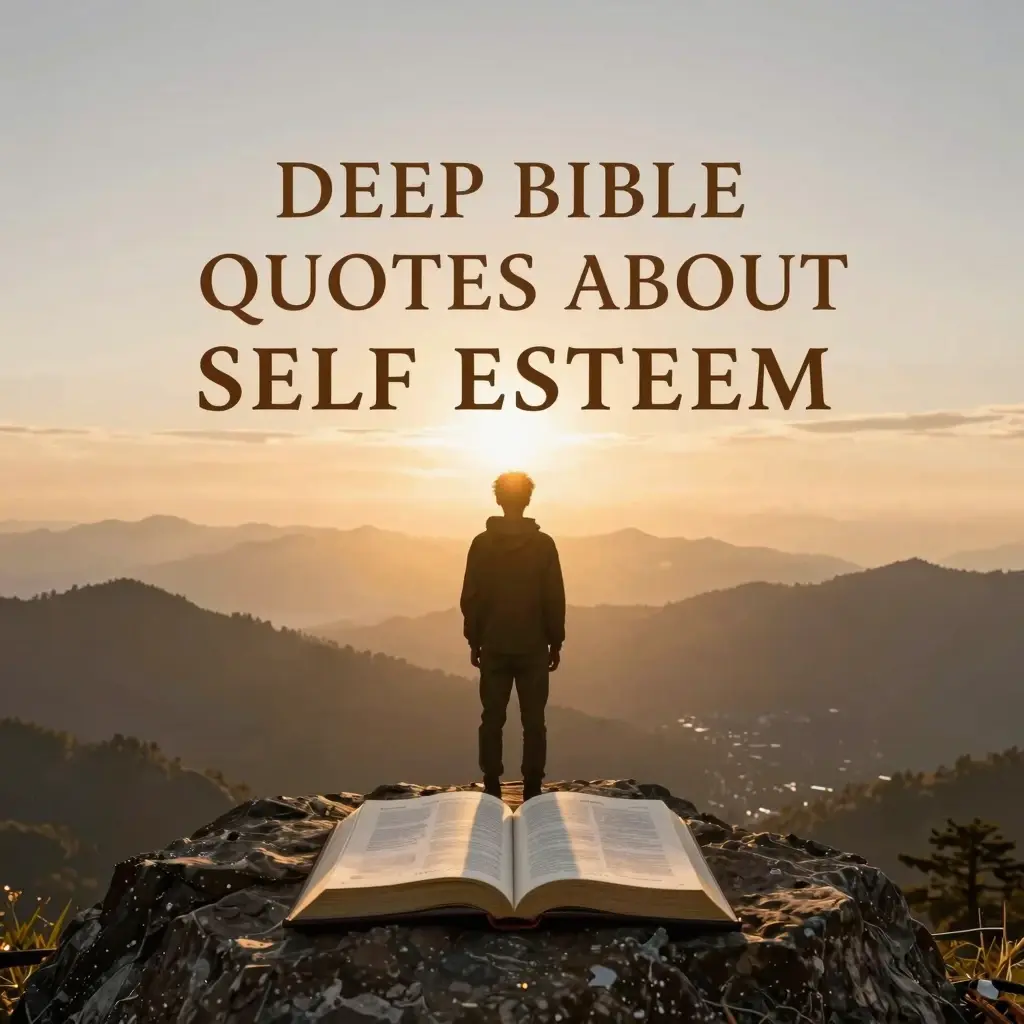 bible quotes about self esteem