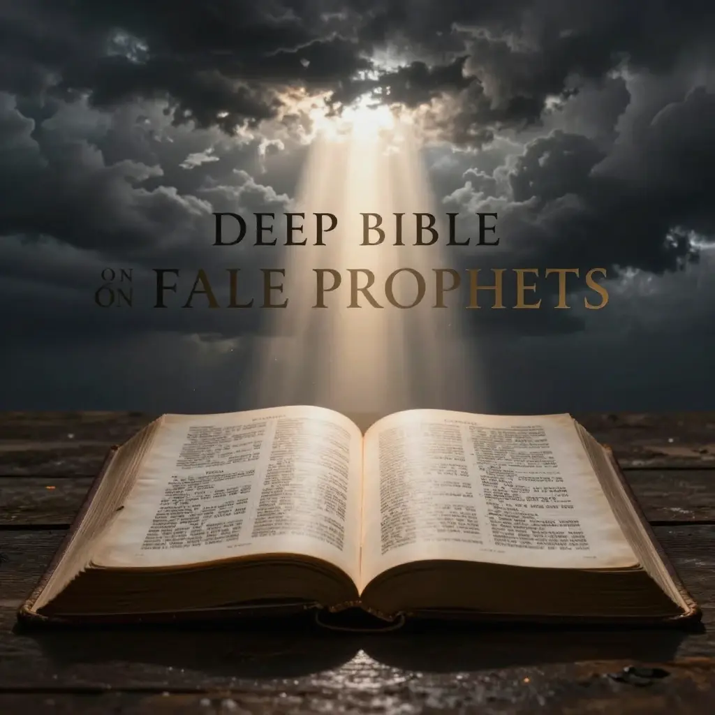 bible quote on false prophets