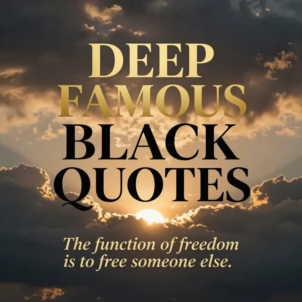 famous black quotes