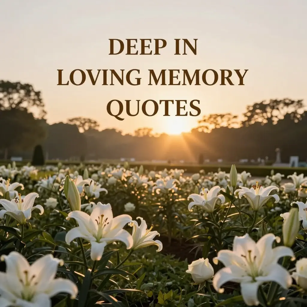 in loving memory quotes