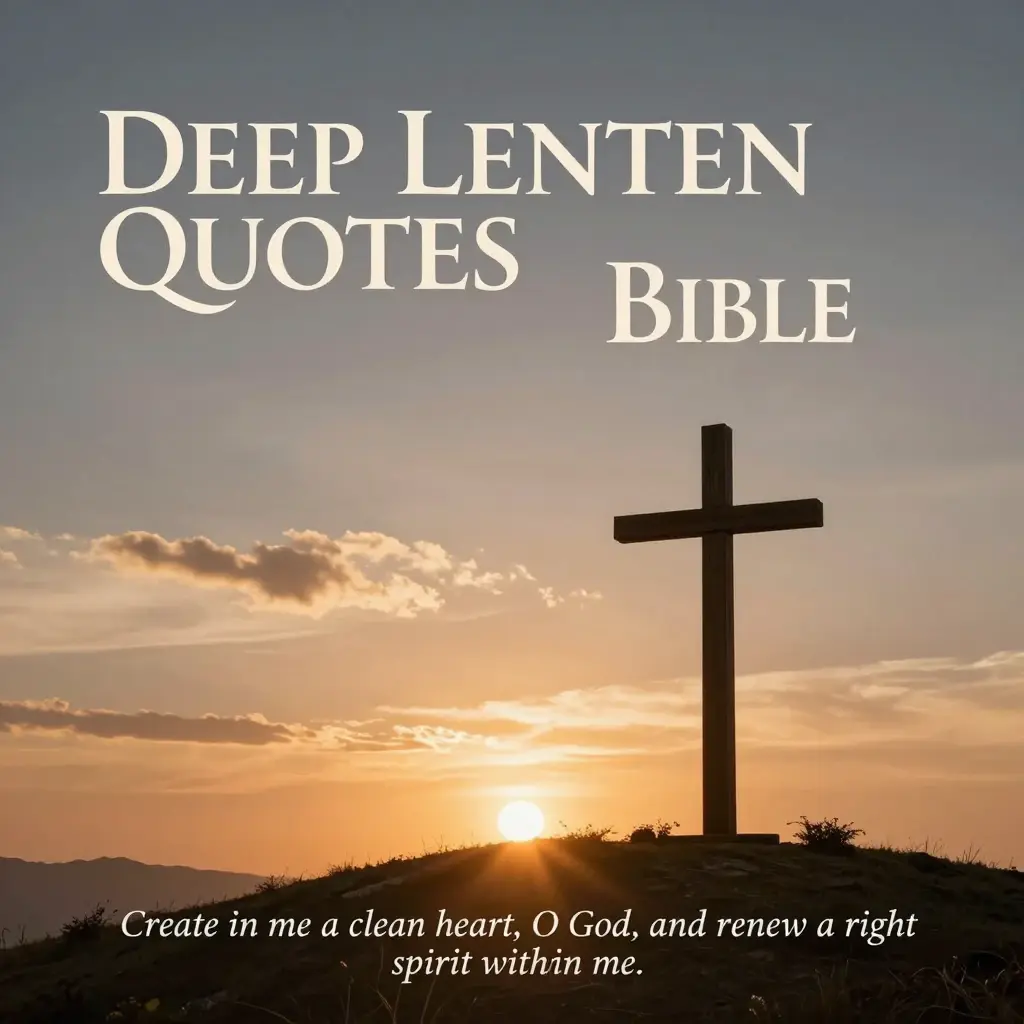 lenten quotes bible