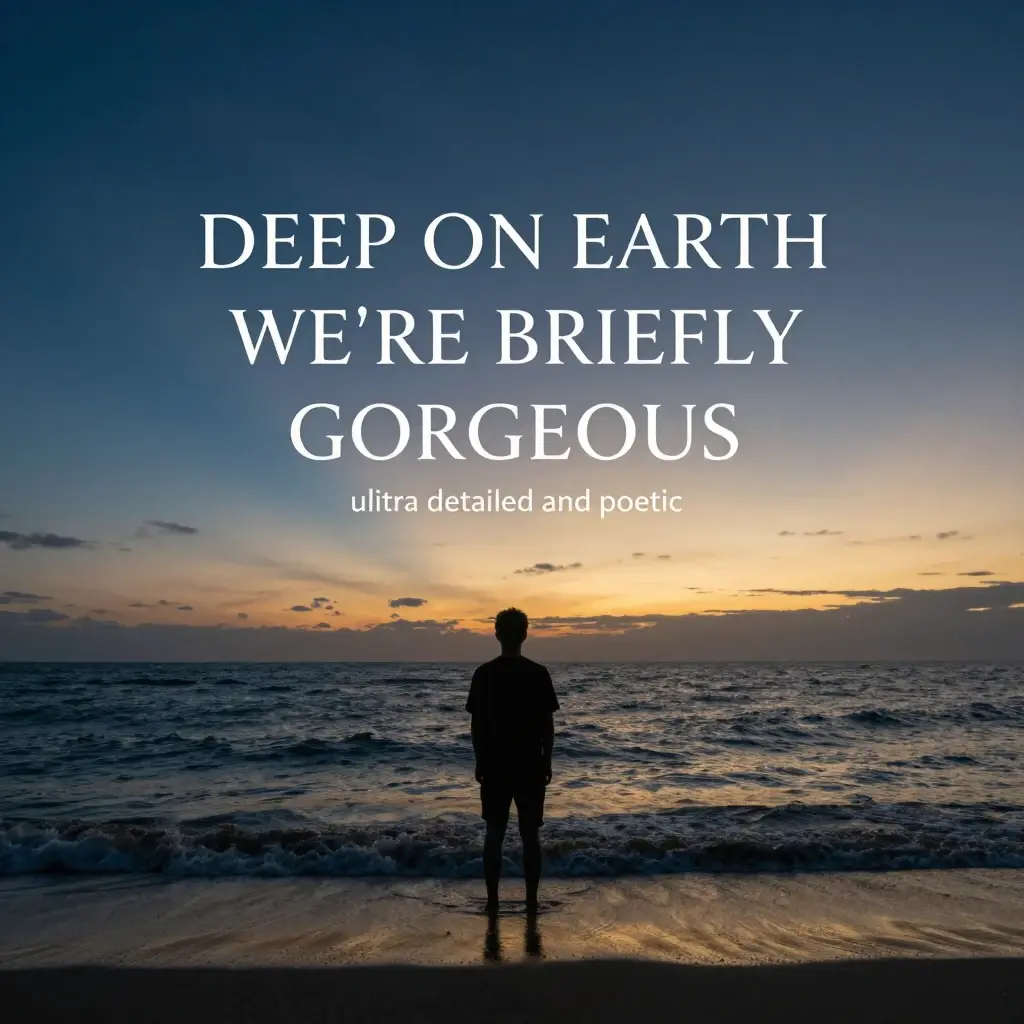 on earth we're briefly gorgeous quotes