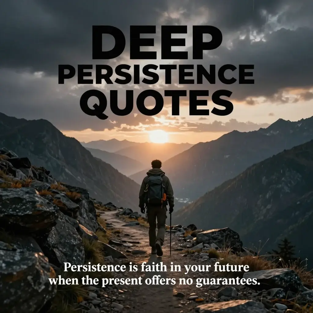persistence quotes
