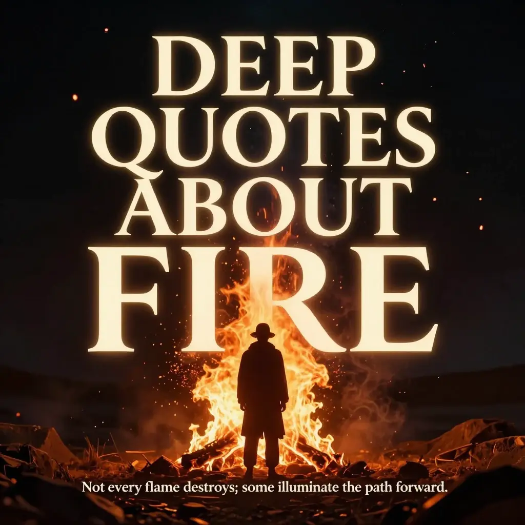 quotes about fire