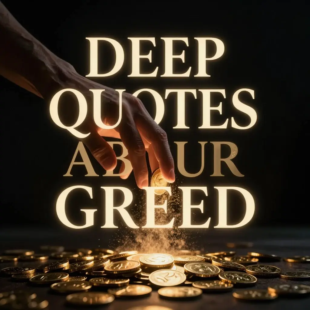 quotes about greed