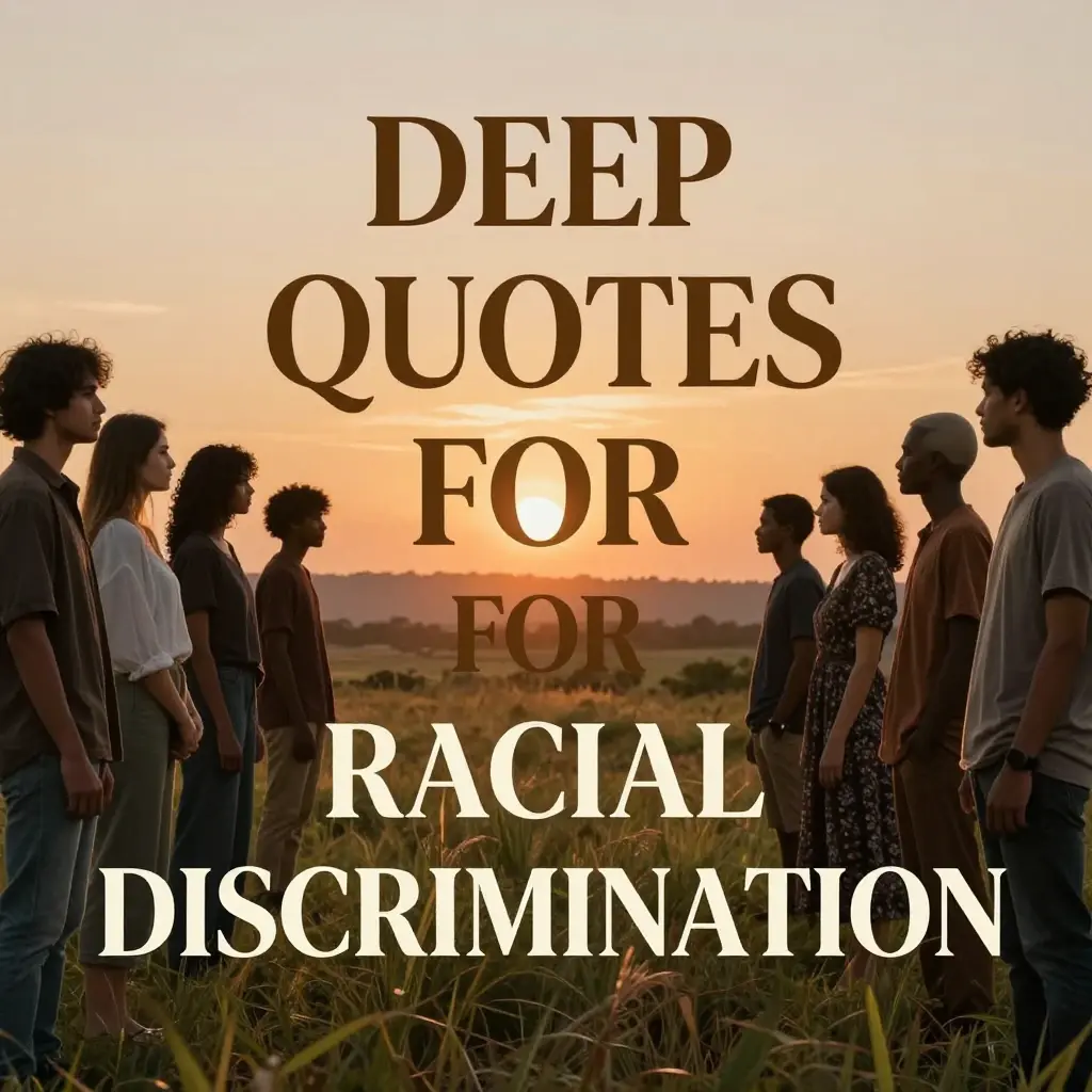 quotes for racial discrimination