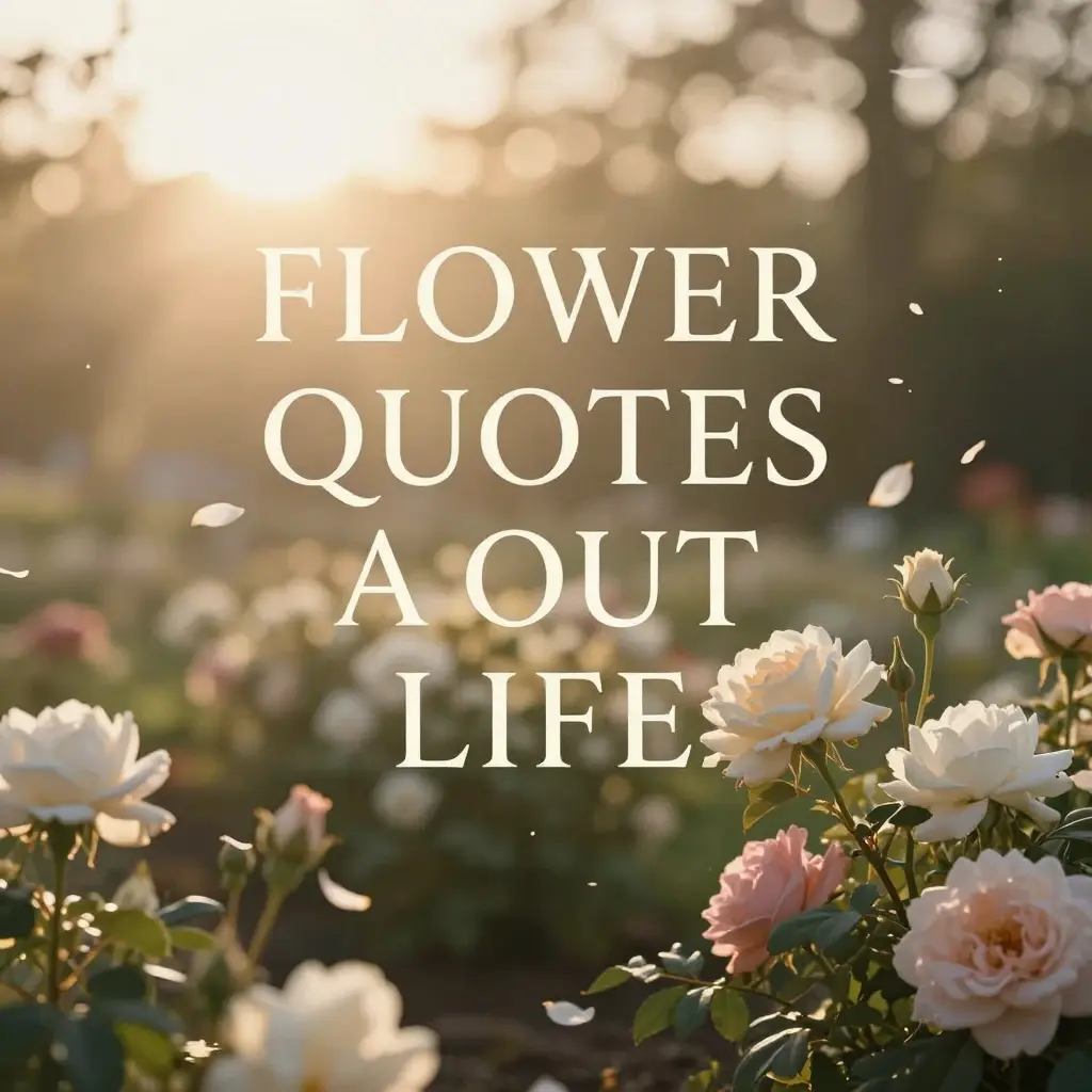 quotes for a flower