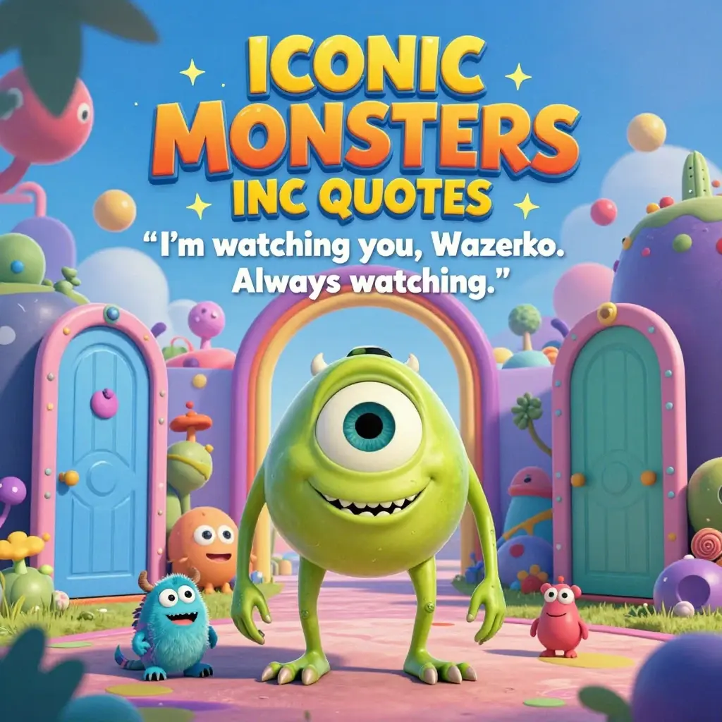 monsters inc quotes