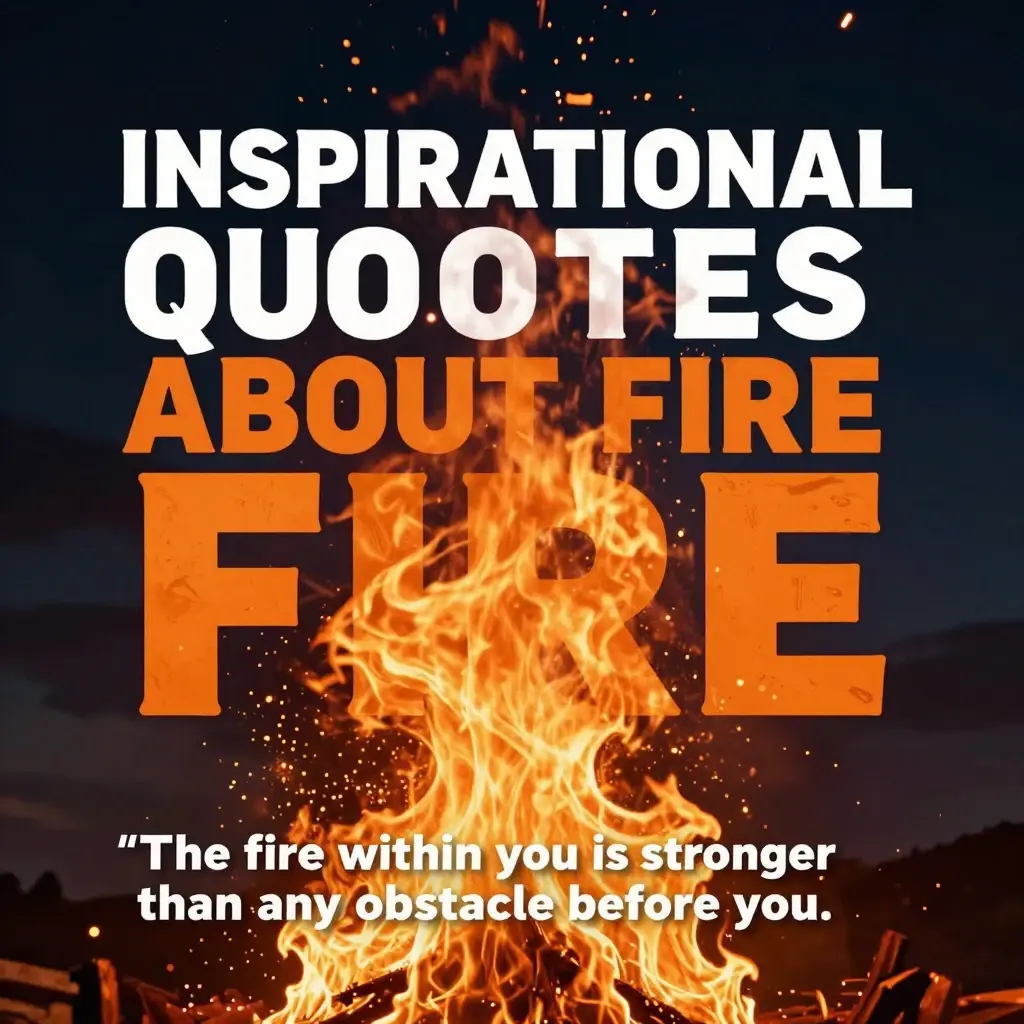 quotes about fire