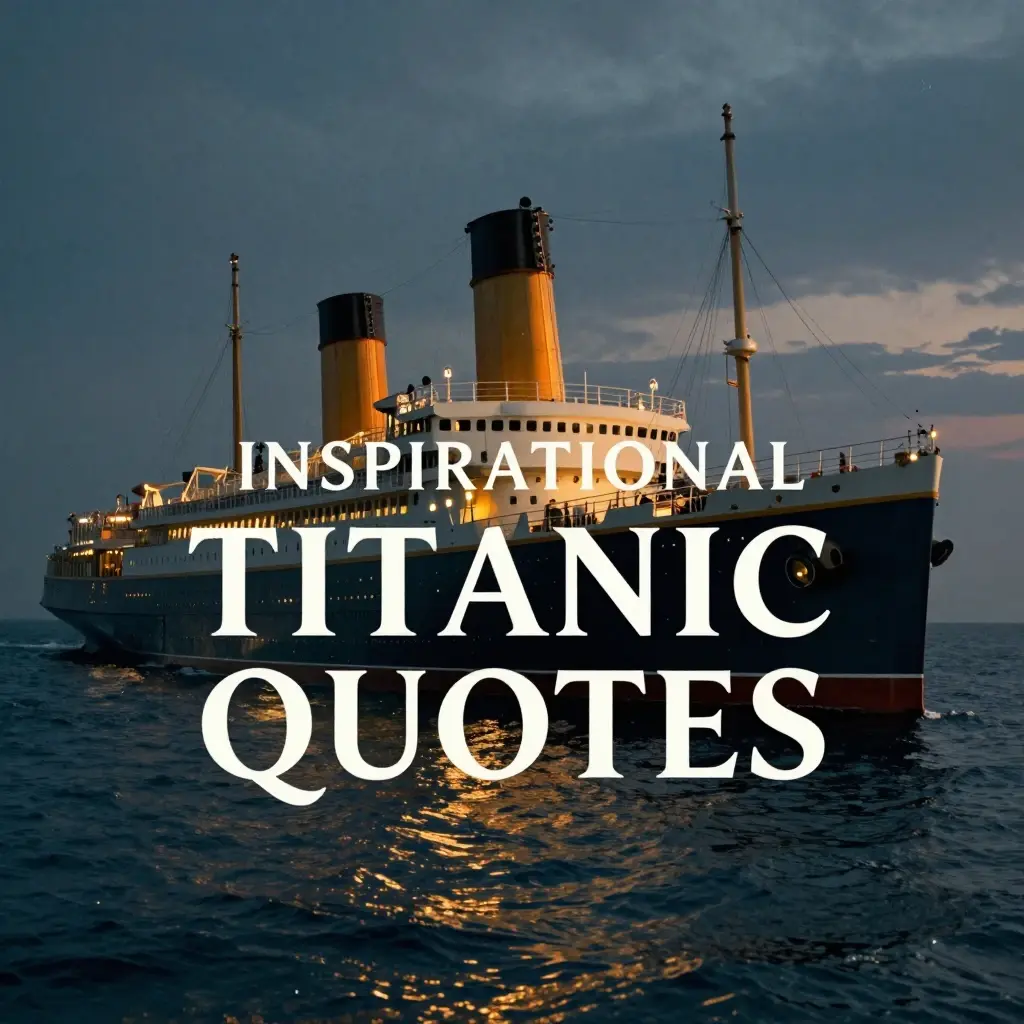 quotes of the titanic
