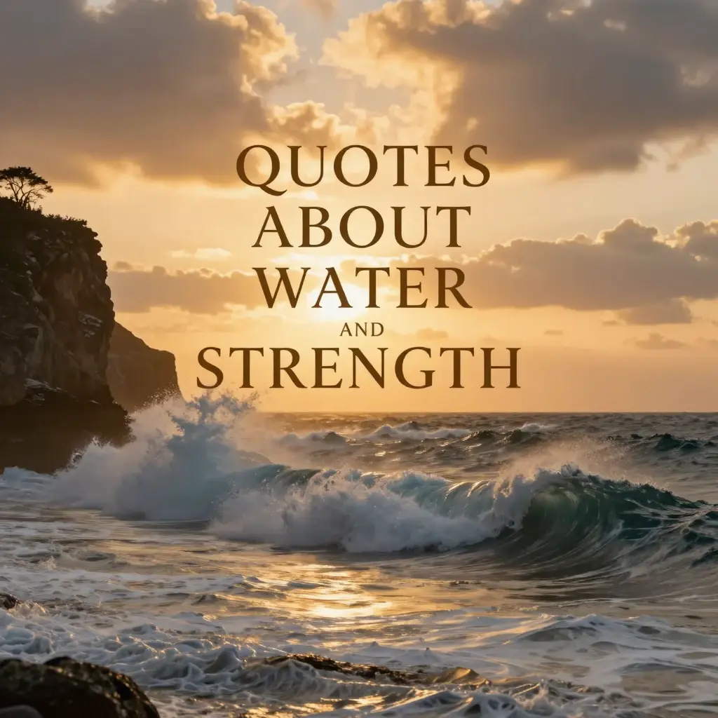 quotes about water