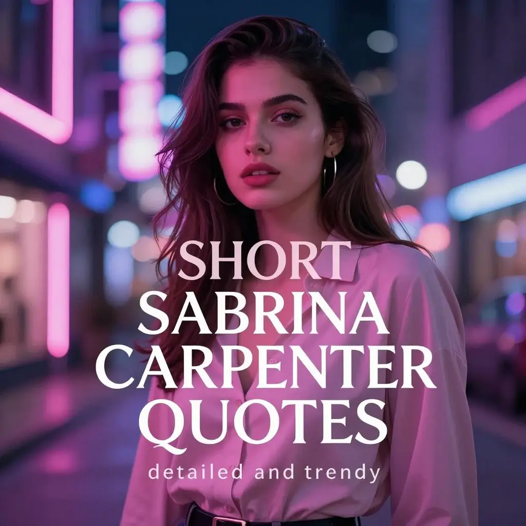sabrina carpenter quotes