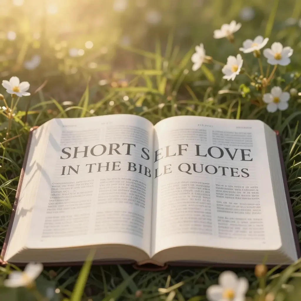 self love in the bible quotes