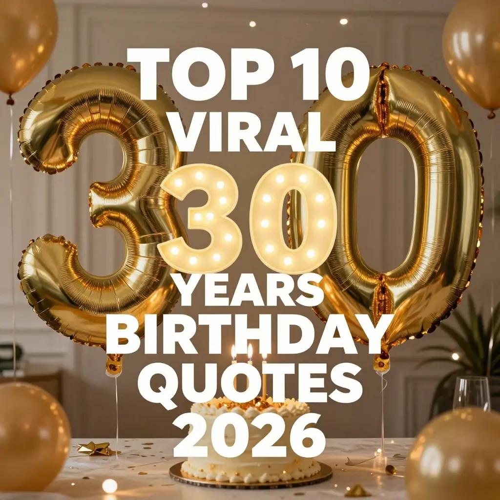 30 years birthday quotes