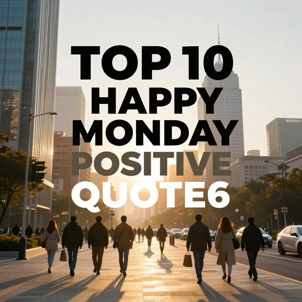 happy monday positive quotes