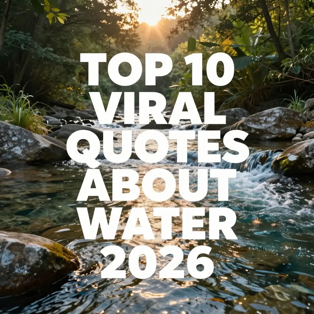 quotes about water