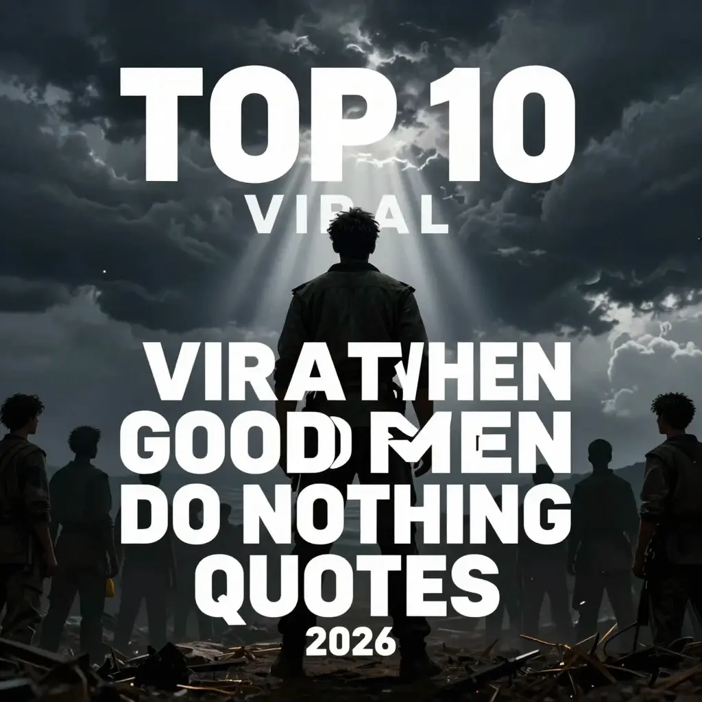 when good men do nothing quotes