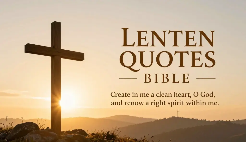 lenten quotes bible