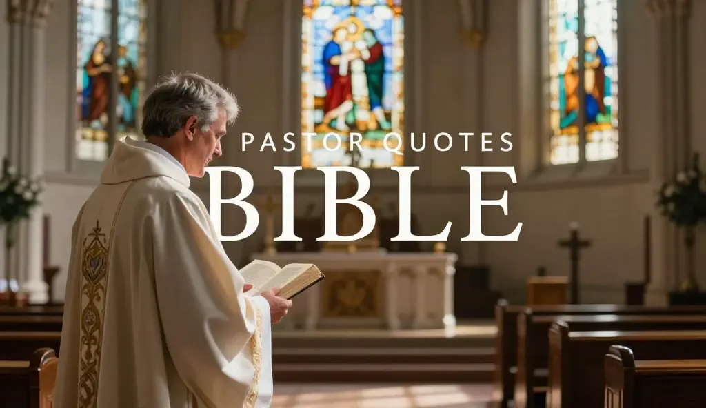 pastor quotes bible