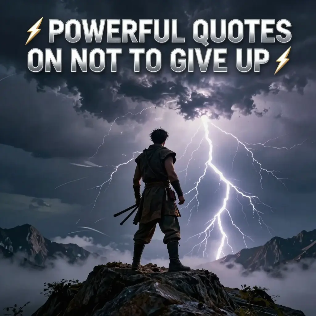 quotes on not to give up